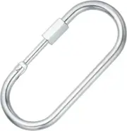 Quick Link Big Oval Locking Carabiner Clip Large Tow Chain Quick Links Rope Conn