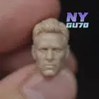 DIY 1:18 Ant-Man Paul Rudd Head Sculpt Carved Fit 4" Male Soldier Figure Body