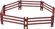 Realistic Farm Fence Model 20pcs Mini Fence for Boys and Girls Play Teaching