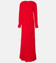 [Stella McCartney] Stella McCartney Satin gown AU 2 red