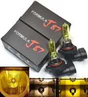 Rally 9005 HB3 100W 3000K Yellow Two Bulbs Head Light DRL Daytime Replacement OE