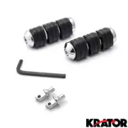 REAR FOOT PEGS MOTORCYLE FOOTRESTS For HONDA SHADOW SPIRIT VALKYRIE ACE TOURER