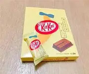 Nestle Japan Kitkat kit kat Japanese Chocolate Special Limited Edition Tokyo Banana x KITKAT Collaboration Banana Custard Flavor 8 pcs minibars Made in Japan