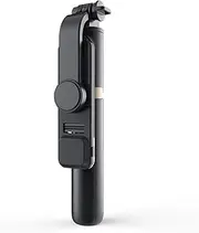 Aluminum Alloy Wirel BT Remote Co rol Selfie Stick Multifunctional Portable Tripod Stand with Fill Light for Selfie Group P Live Stream Video Taking