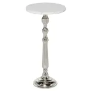 Deco 79 Terrazzo Stone Side End Accent Table End Table with Marble Top, Side ...