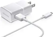Samsung OEM 2-Amp Adapter with 5-Feet Micro USB Data Sync Charging Cables