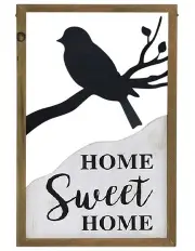 [Willow & Silk] Home Sweet Home Framed Wall Art in Multi