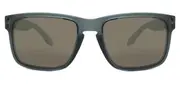 Oakley OO9102 HOLBROOK Polarized 9102Z4 Men's Sunglasses Black Size 55