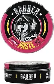 BARBER MARMARA PASTE Matte Hair Wax 100 ml | Medium Hold | Matte Wax | Defining Paste | Modelling Wax | Hair Paste | Barbershop Hair Wax Men | Styling Paste | Styling Wax