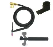 WP26F-25R TIG TIG Welding Torch Compatible with Weldcraft Flex Head, 25FT Hose