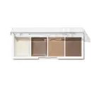 E.L.F ELF BITE-SIZE BROW - EYEBROW PALETTE CREAM & POWDER BLONDE, AUBURN, BRUNET