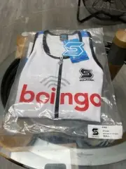 Squadra Tri Top Womens Small White Boingo Team Gear Cycling Women 12x21 #8201