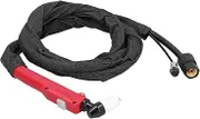 Plasma Cutting Gun Straight Handle Cutter Torch for 40A 50A Powerful Performance Red PT-31