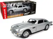 Aston Martin DB5 Coupe RHD (Right Hand Drive) Silver Birch Metallic (James Bond