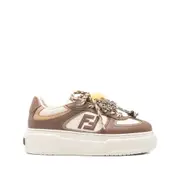 [Fendi] Fendi Match Platform Sneakers 38.5 IT BROWN/NEUTRALS