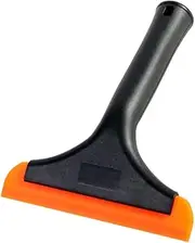 Silicone Squeegee Window Shower Squeegee,Super Flexible Silicone Squeegee, Shower Glass Squeegee, Window Tint Squeegee, Auto Water Blade for Car Windshield, Window, Mirror, Glass Door (Black)