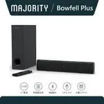 【英國MAJORITY】BOWFELL PLUS 2.1聲道輕巧型100W藍牙喇叭SOUNDBAR聲霸+重低音 音質清晰