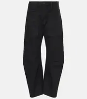[Nili Lotan] Nili Lotan Shon high-rise barrel-leg jeans 26 black