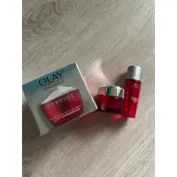 在飛比找蝦皮購物優惠-OLAY 歐蕾大紅瓶新生高效緊緻護膚面霜50g /  歐蕾長