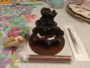 BACKFLOW BURNER INCENSE CONES HOLDER WATERFALL EFFECT MULTI-FUNCTIONAL FISH