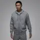 【NIKE】AS M J ESS FLC FZ HOODIE LB 男 連帽外套 灰-FQ1867091