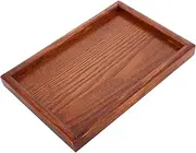 NUOBESTY Rectangle Figure Display Base Wooden Platform Holder Sand Table Base Model Building Pedestal Wooden Model Stand for Various Model Displays