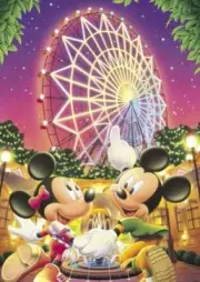 Disney Jigsaw Puzzle 108Pieces D-108-960 Mickey Mouse Ferris wheel (18.2x25.7cm)