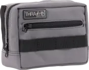 Thrashin Supply Gray Motorcycle Handlebar Storage Bag Harley Davidson THB-0016