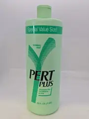 Vtg 1987 Pert Plus Shampoo Plus Conditioner Special Value Size 32oz Normal Hair