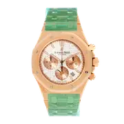 Audemars Piguet Royal Oak Chronograph Rose Gold Silver Dial 38mm 26315OR. OO.1256OR.01