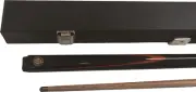 SHARK Ash Pool Snooker Billiard Cue 2 Piece 57 inch RED + Cue Case Set Gift