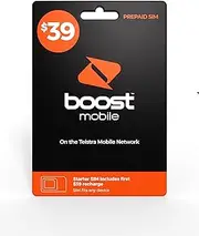 BOOST PREPAID $39 SIM KIT