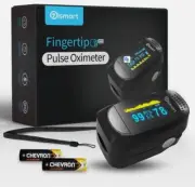 Ozismart Finger Pulse Oximeter Blood Oxygen Saturation Meter Fingertip TGA SpO2