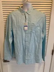 NWT Orginal Penguin Men Button Down Shirt Tapaz Size XL
