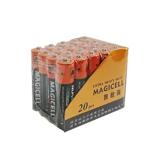 【無敵強MAGICELL】4號AAA碳鋅電池600入裝(R03P錳乾1.5V乾電池 黑錳 一般電池 (3.6折)