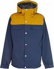 SPOX(スポックス) SPJ-0710 NV XL Snowboard Wear, Jacket, Men's, Women's, Water Pressure Resistance: 23.8 psi (10,000 mm), Moisture Permeability, 1.6 lbs (5,000 g), Strong Water Repellent Coating, Stretch Material