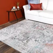 Brand Ventures Salsa Maria Grey & Multi Transitional Rug