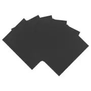 Foam Sheets Crafts 11x8 Inch 2mm EVA Craft Foam Paper Sheets, Black, 6 Sheets