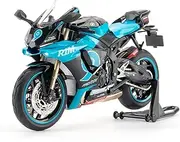 1 12 for Yamaha R1M Alloy Simulation Motorcycle Model 16.7CM Desk Decoration Souvenir for Men and Women