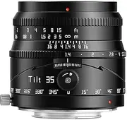 TTARTISAN 35mm F1.4 APS-C Tilt Shift Lens for M4/3 Mount Camera, Large Aperture Manual Focus Lens Compatible for Oilympus/Panasonic M4/3 Mount Camera