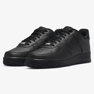 【NIKE 耐吉】休閒鞋 NIKE AIR FORCE 1 TRIPLE BLACK 黑 男款 CW2288-001