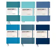 [Leuchtturm1917] Leuchtturm Hardcover Dotted Notebook A5 (Blue) - Navy
