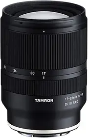 TAMRON 17-28mm 2.8 Di III RXD Lense for Sony Camera, Black, Black (AFA046S700)