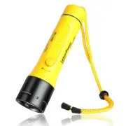 Dive Light 1800 Lumens - Professional Underwater Flashlight IP68 Waterproof (...