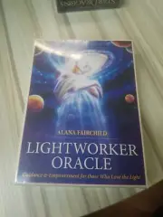 LIGHTWORKER ORACLE GUIDANCE EMPOWER TAROT CARDS DECK Guide Book Set