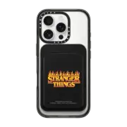 Snappy MagSafe Wallet Snappy™ BioVeg Wallet MagSafe Compatible Stranger Things Logo Hellfire Edition MagSafe Wallet