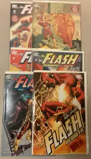 The Flash: Rebirth #1-6 (2009, DC) NM+ Complete Set Geoff Johns Ethan Van Sciver