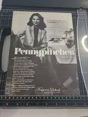 Phoenix Mutual Insurance Print Ad 1981 8x11 Vintage Great To Frame