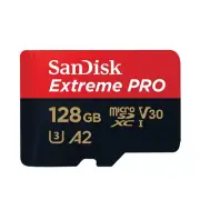 SanDisk 128GB MICRO SD Extreme Pro 4K UHD and Full HD Memory Card 200MB/s