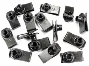 Honda U-nut Clips- M8-1.25 Thread- 20.5mm Center of Hole to Edge- 15 clips- #195 (for: Honda)